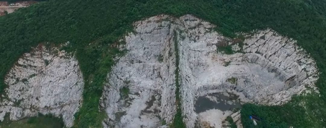 湯山礦山改造前